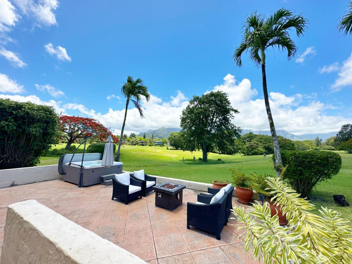 Coral Hale 5Br 3Ba Luxury Home, Ac, Hot Tub And Stunning Views Princeville Exterior foto