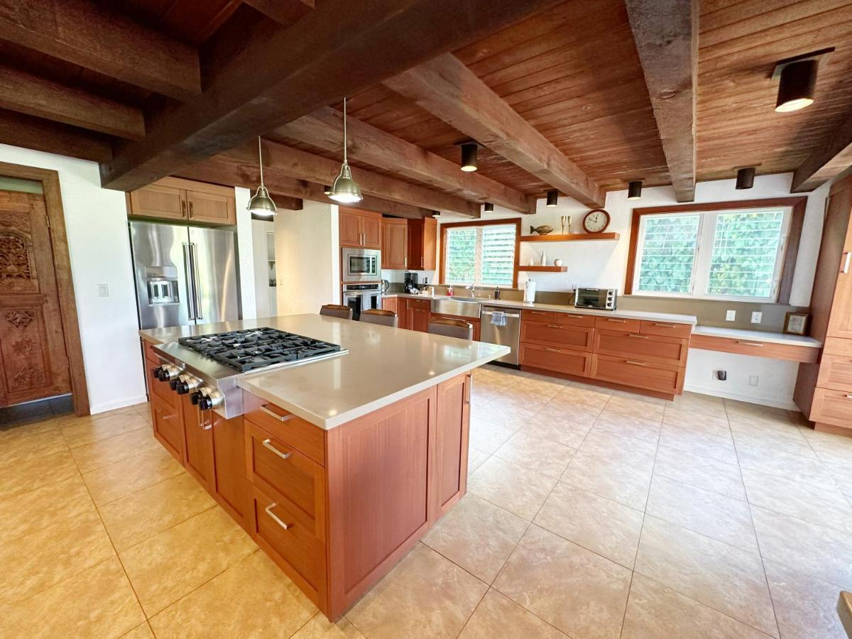 Coral Hale 5Br 3Ba Luxury Home, Ac, Hot Tub And Stunning Views Princeville Exterior foto